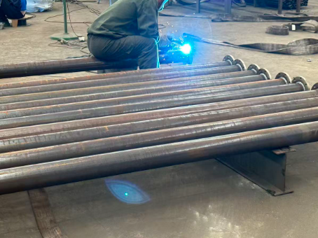 金华20#无缝注浆管加工108*6钢花管棚管